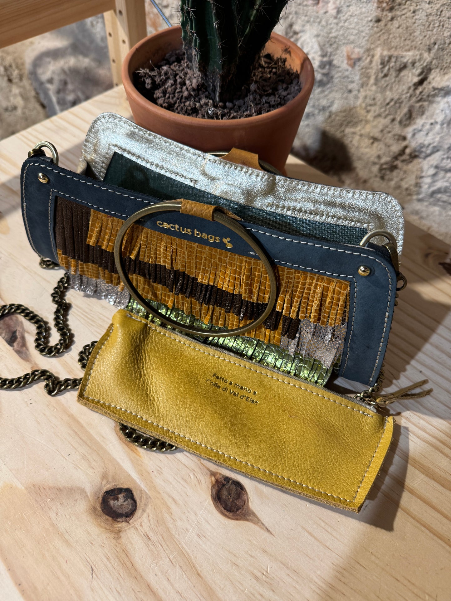 CANNELLA CLUTCH "Le Zazzerine"