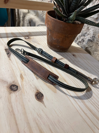TRACOLLA IN PELLE accessori in Argento
