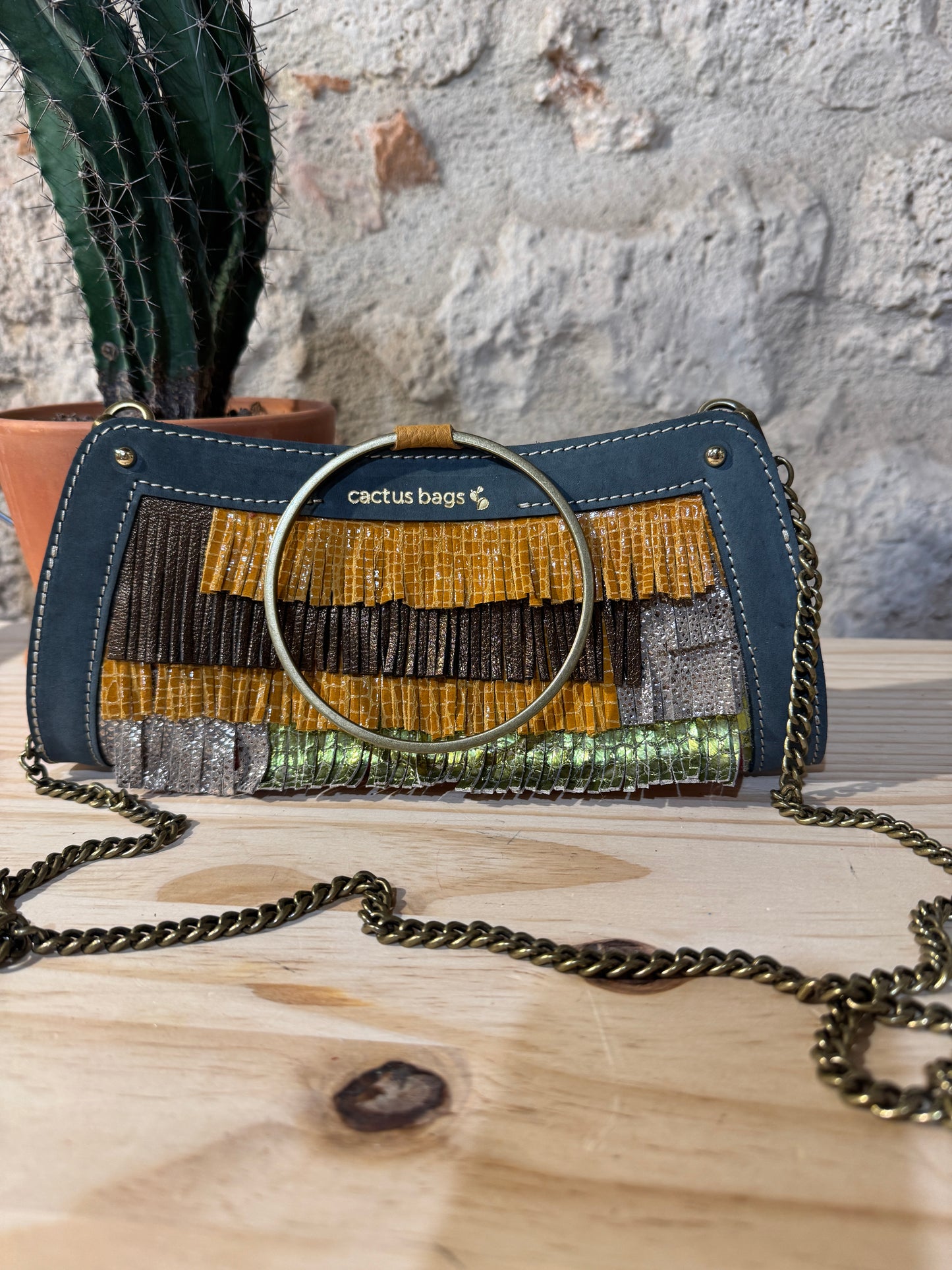 CANNELLA CLUTCH "Le Zazzerine"