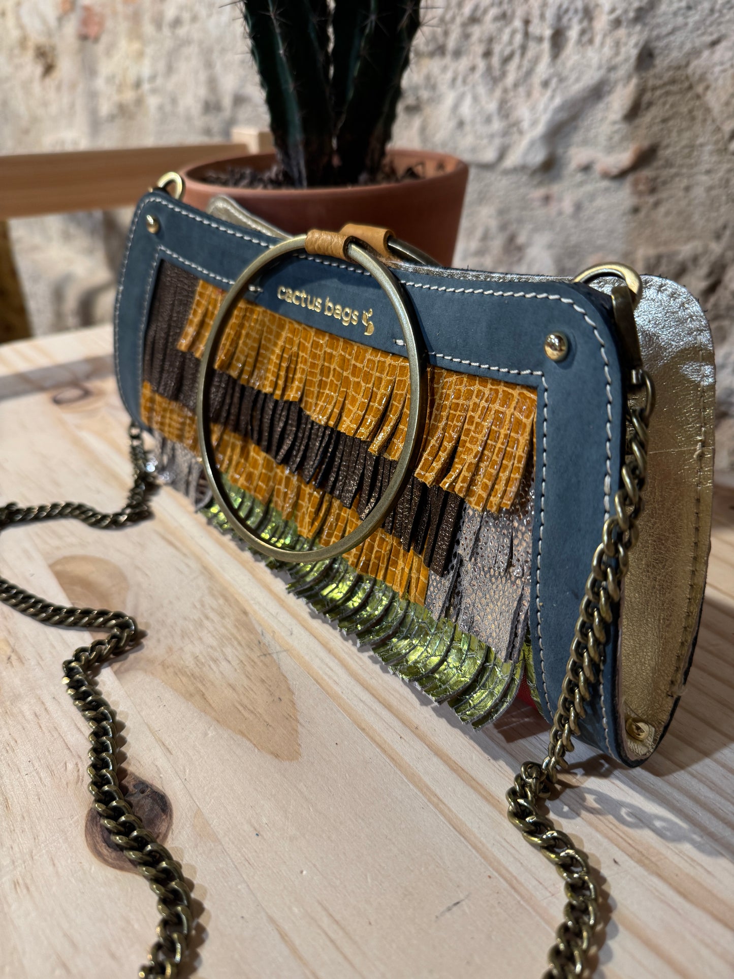 CANNELLA CLUTCH "Le Zazzerine"