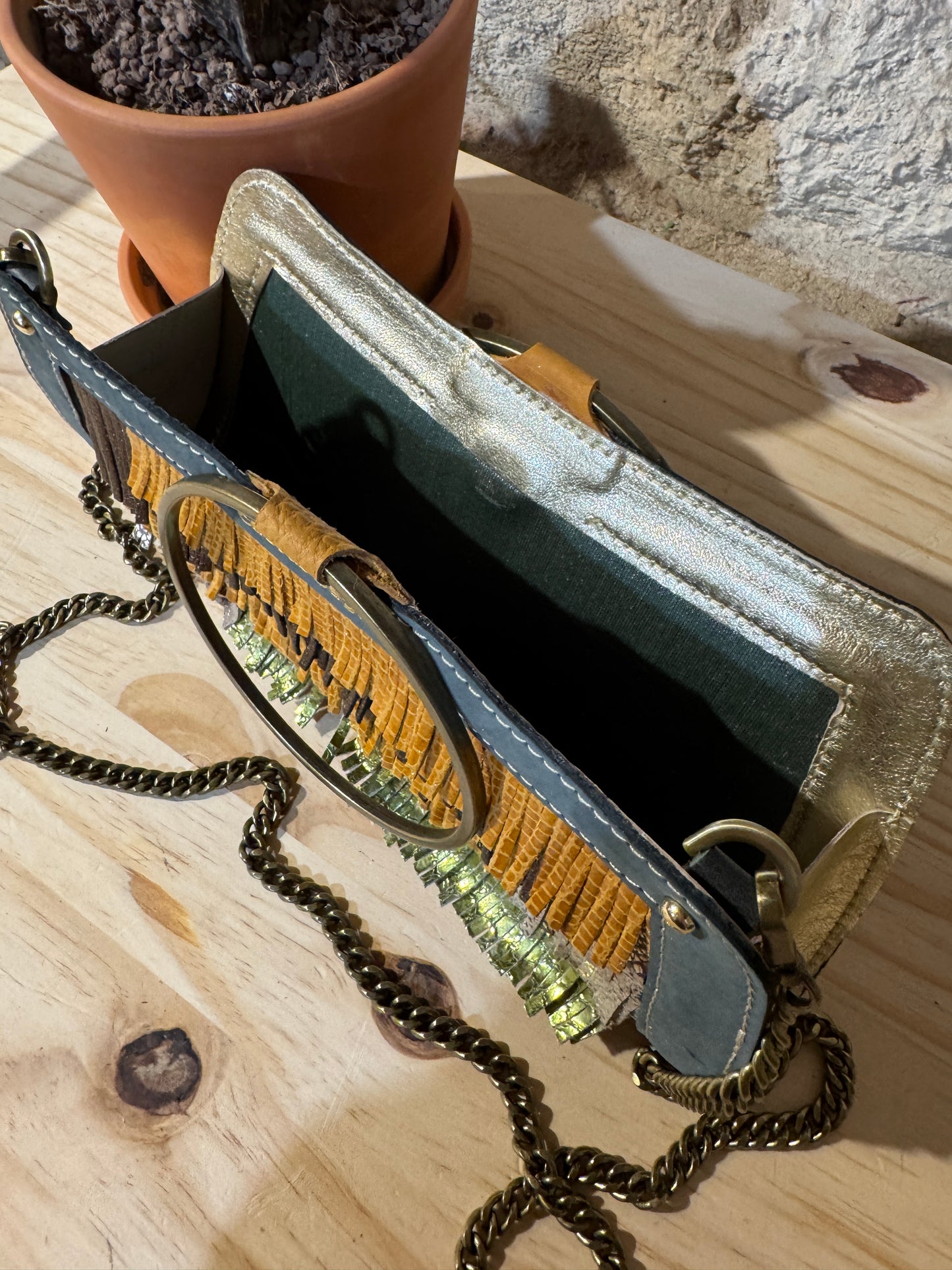 CANNELLA CLUTCH "Le Zazzerine"