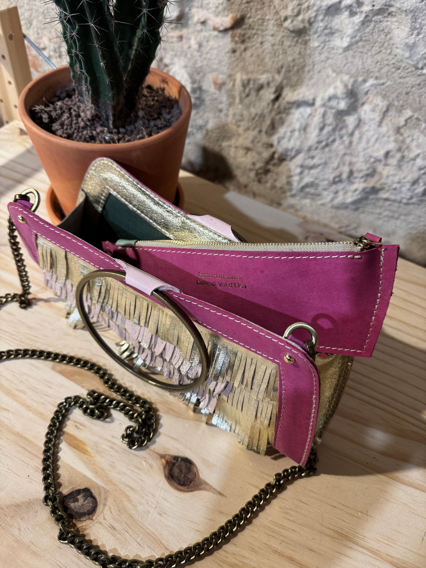 CANNELLA CLUTCH "Le Zazzerine"