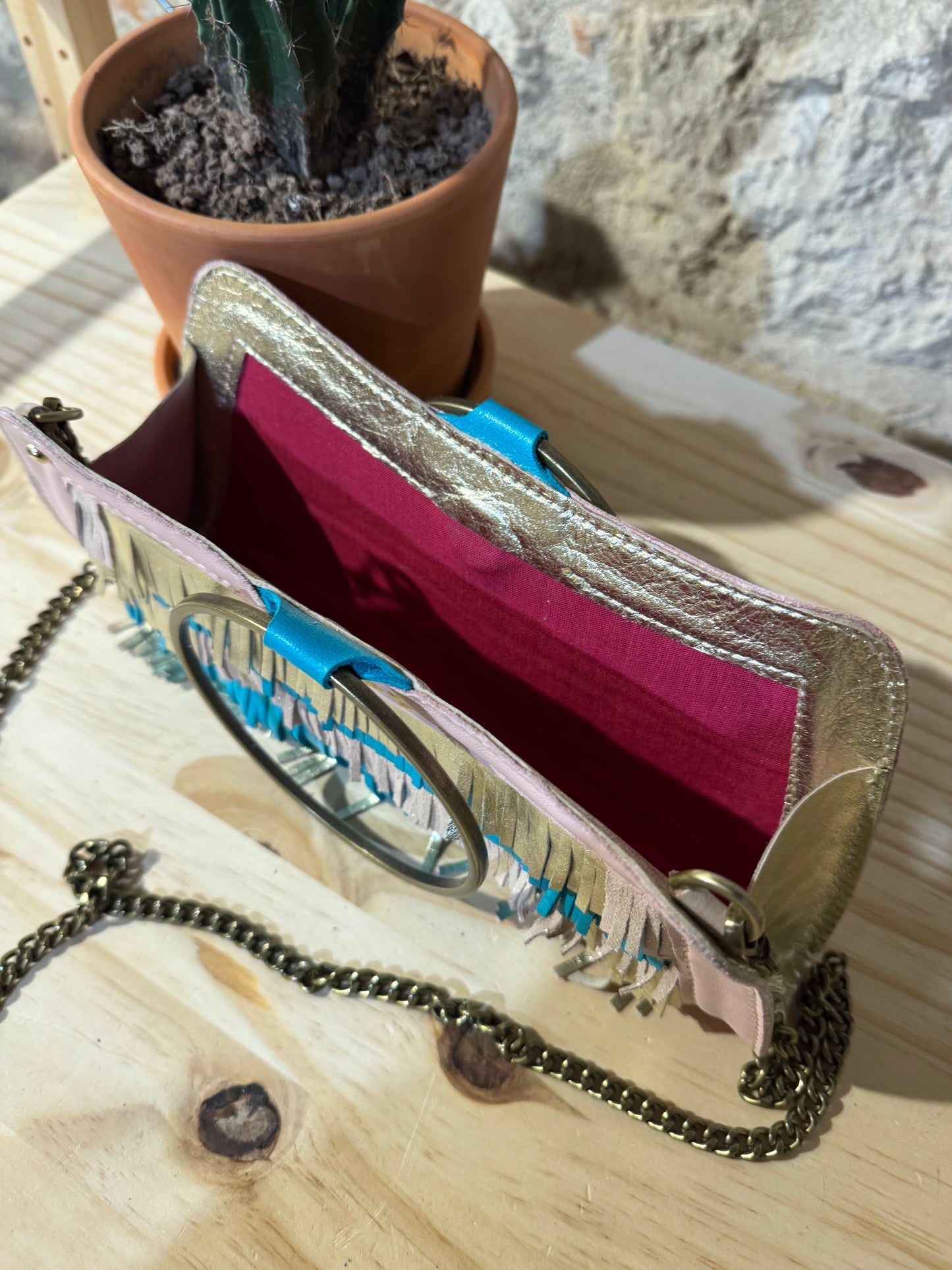 CANNELLA CLUTCH "Le Zazzerine"