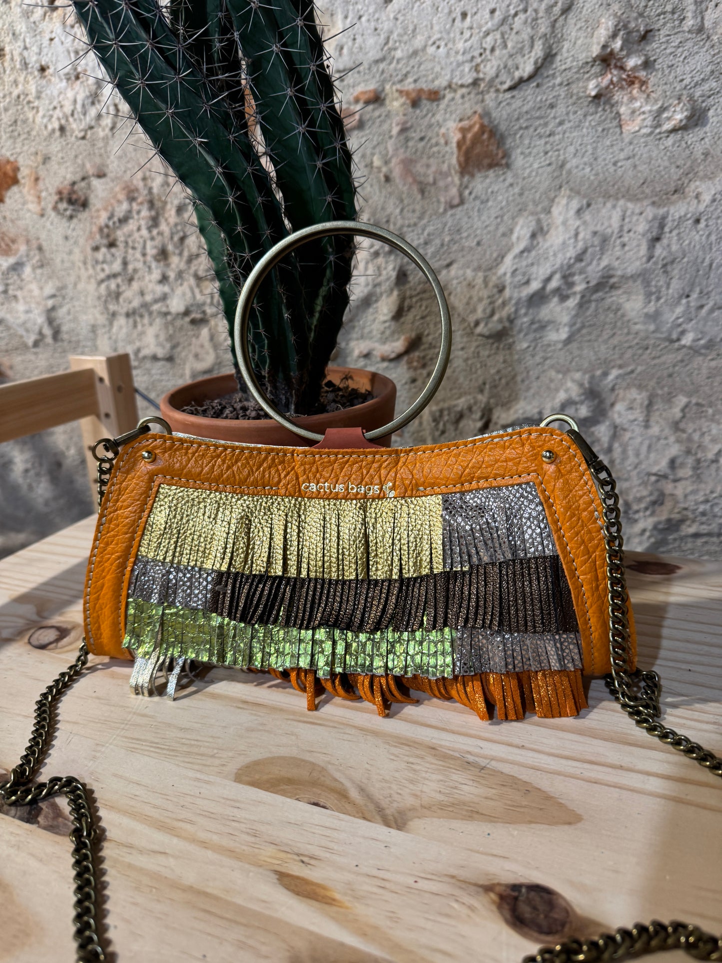CANNELLA CLUTCH "Le Zazzerine"