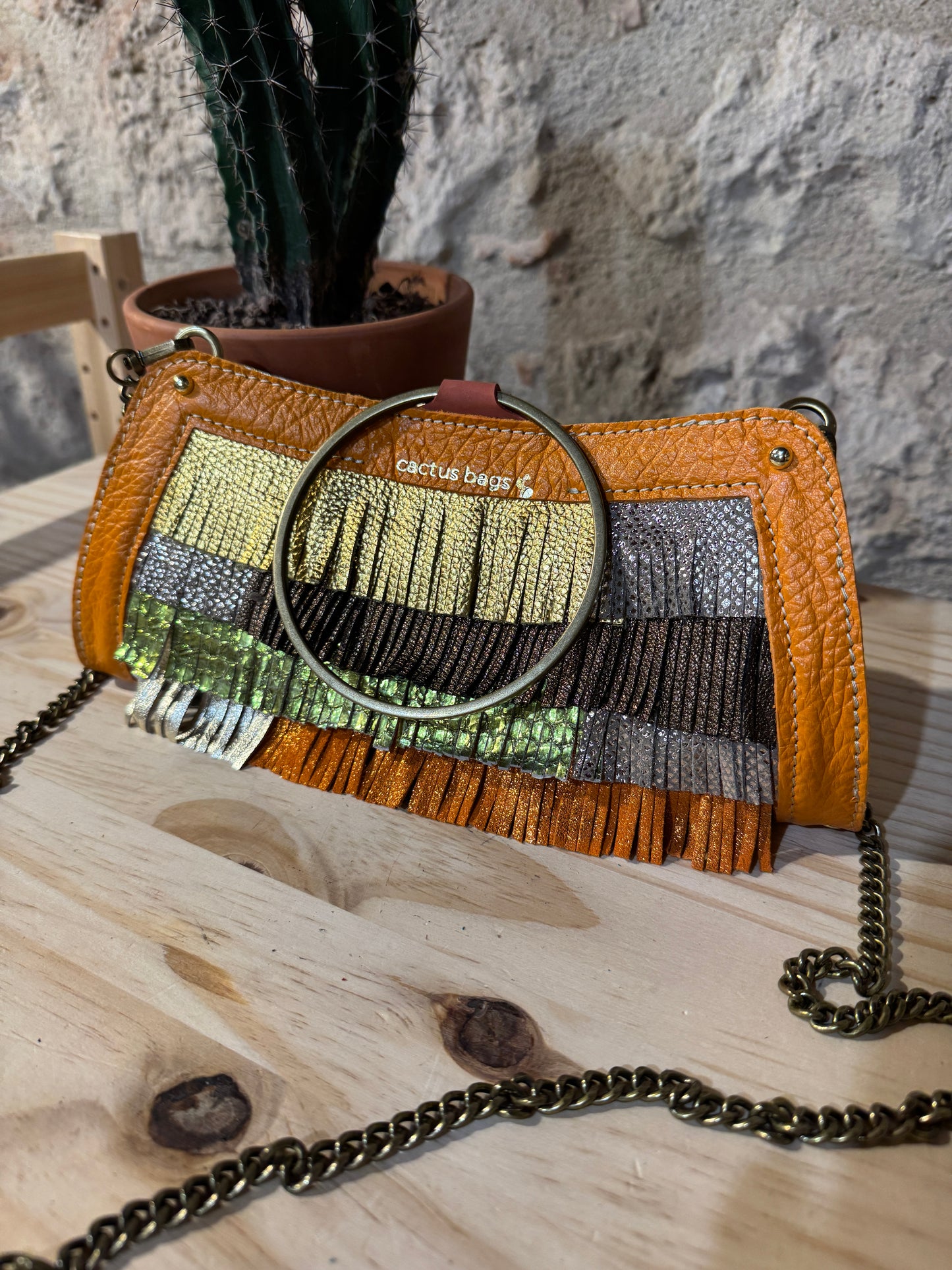 CANNELLA CLUTCH "Le Zazzerine"