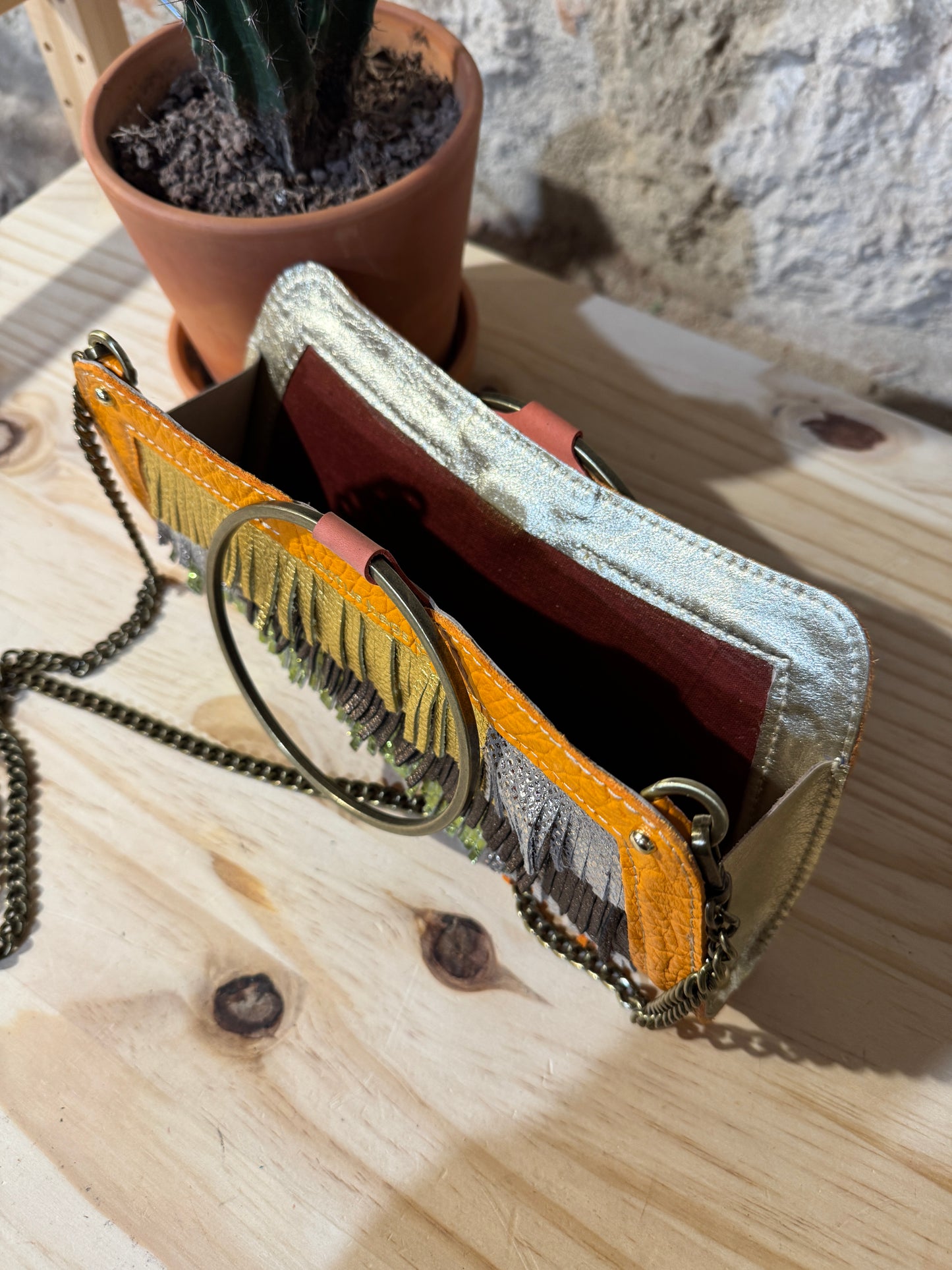 CANNELLA CLUTCH "Le Zazzerine"