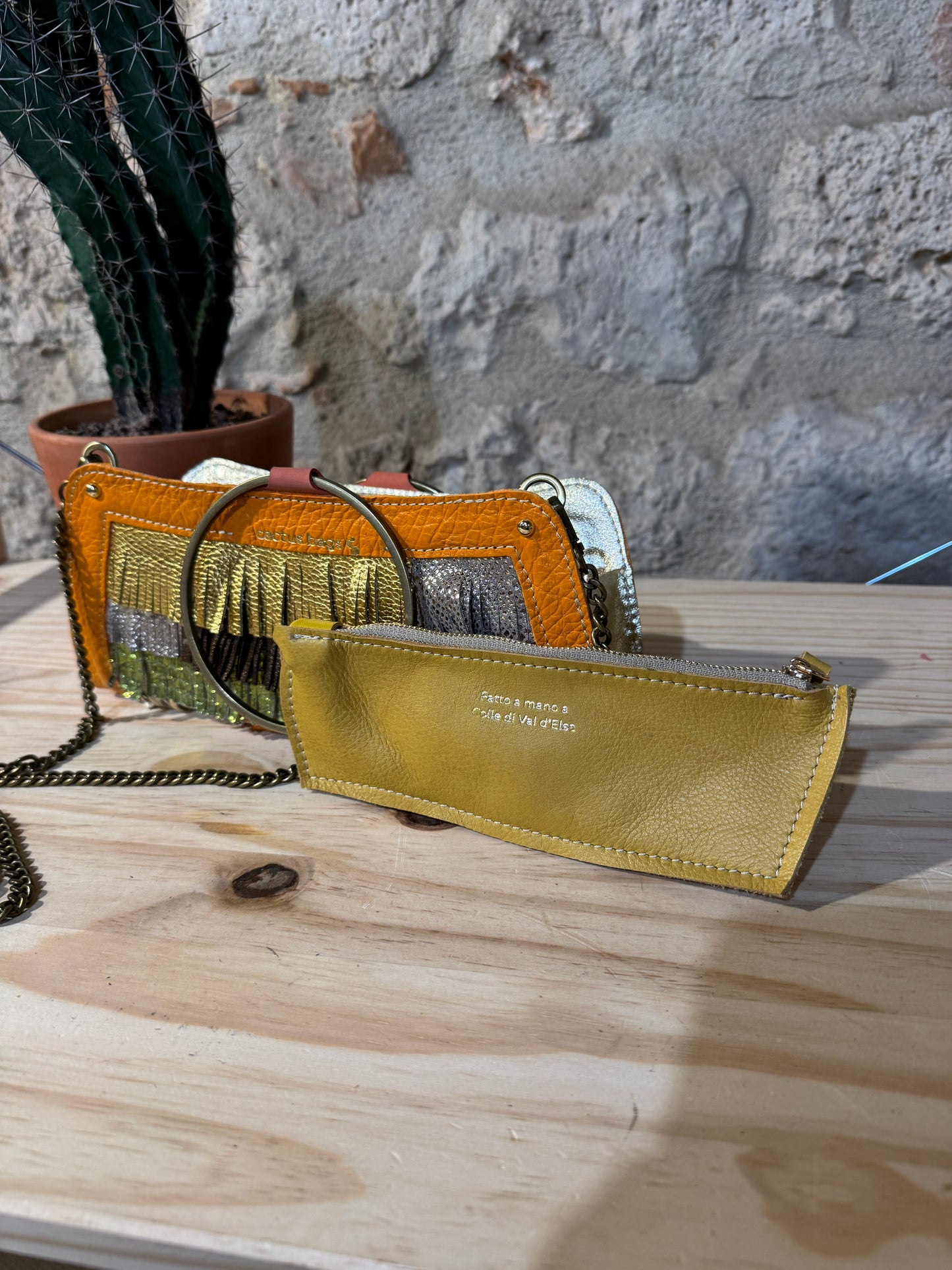 CANNELLA CLUTCH "Le Zazzerine"