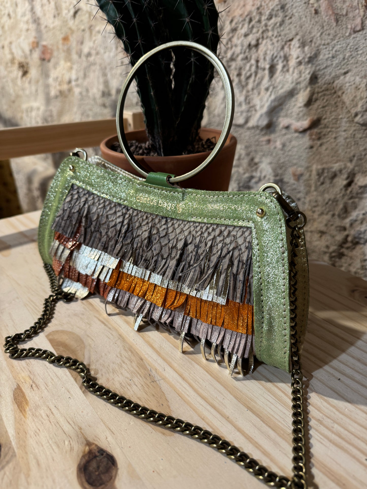 CANNELLA CLUTCH "Le Zazzerine"