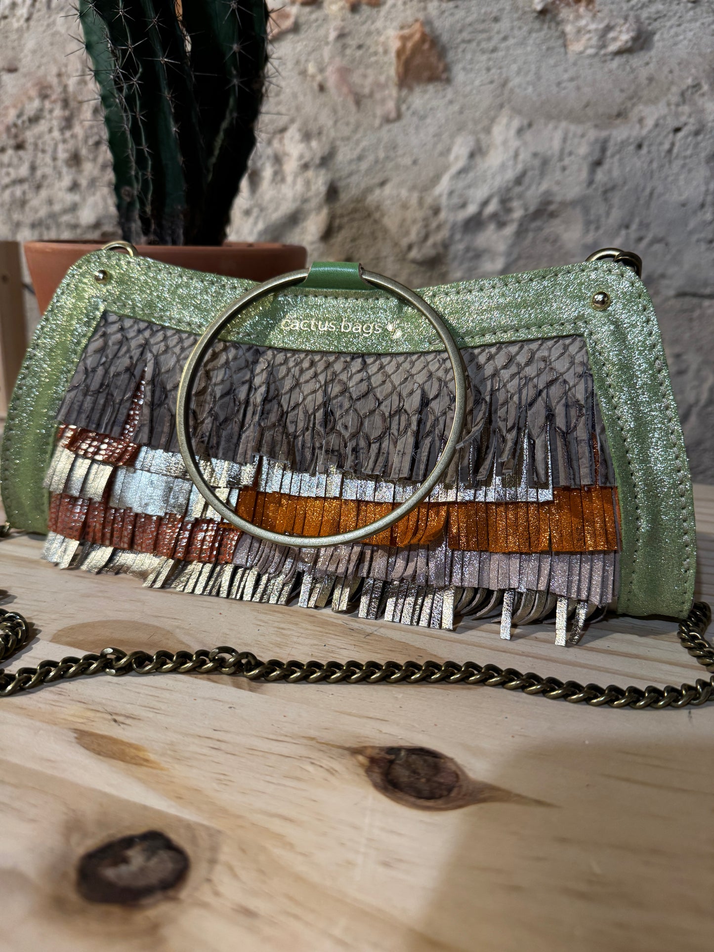 CANNELLA CLUTCH "Le Zazzerine"