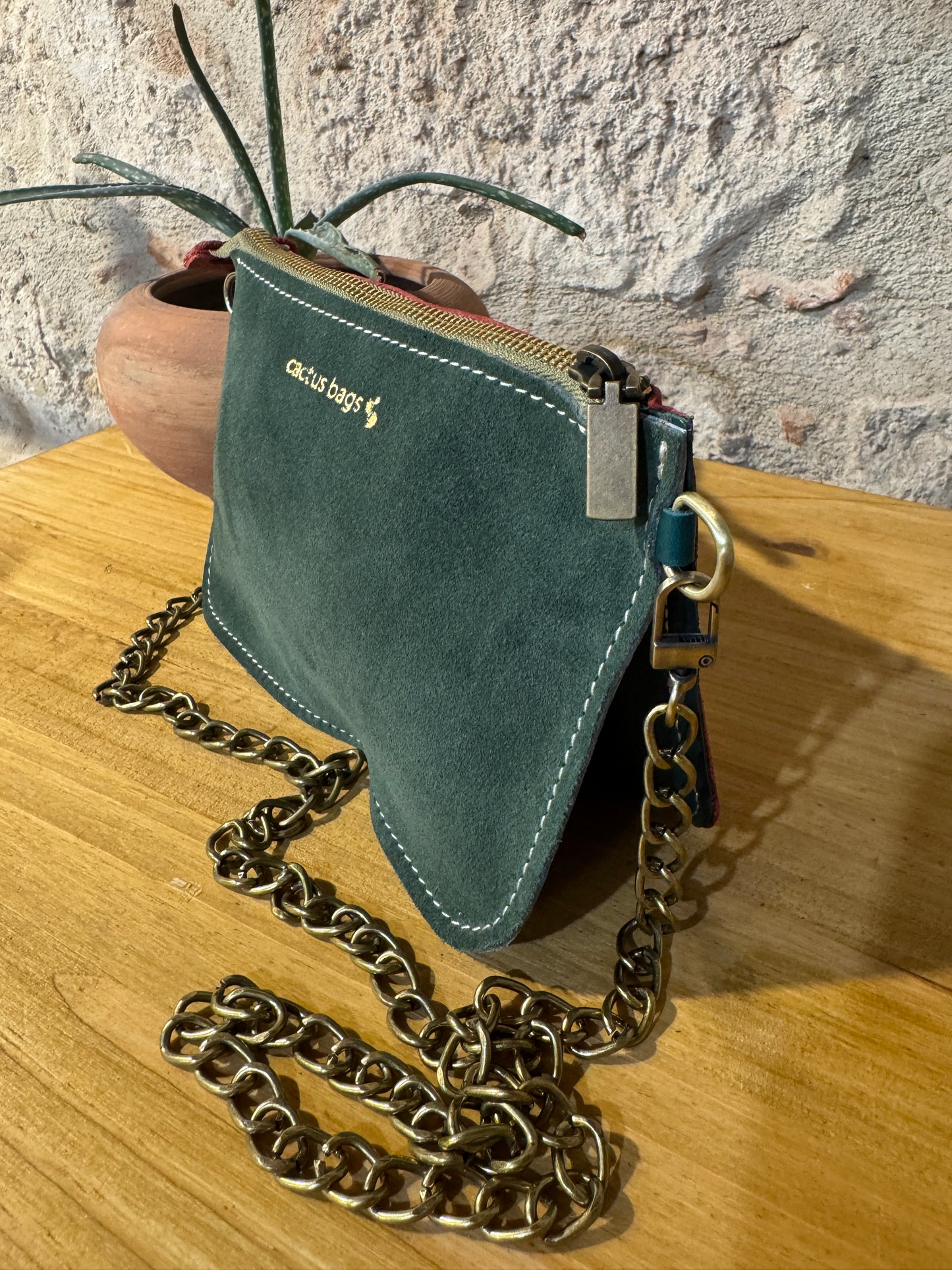 SAGUARINO MAXI in Pelle Scamosciata