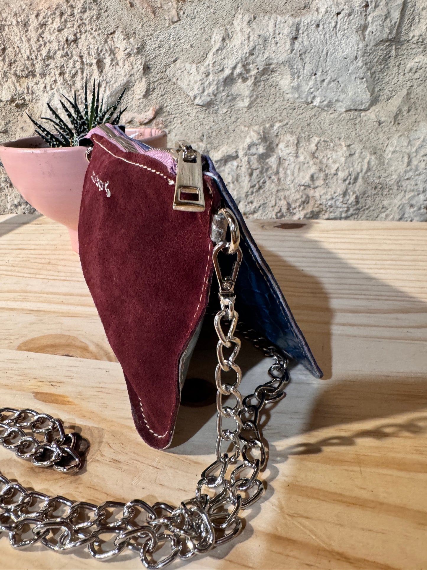 SAGUARINO MAXI pelle scamosciata