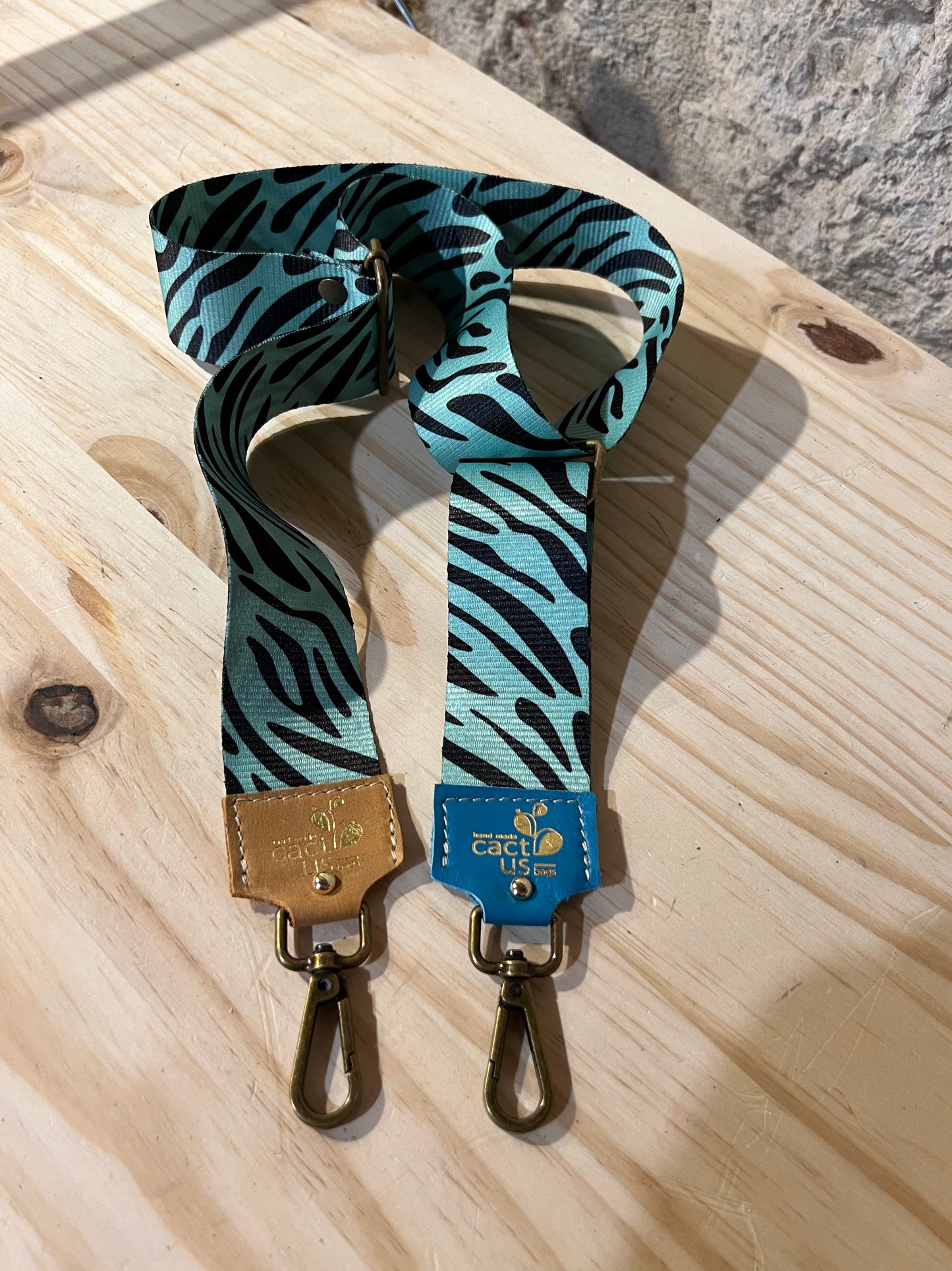 TRACOLLA IN TESSUTO, FINITURE IN OTTONE LARGHEZZA 5 CM