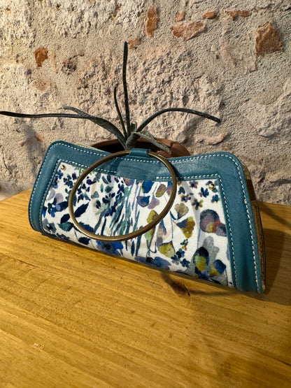 CANNELLA CLUTCH in velluto