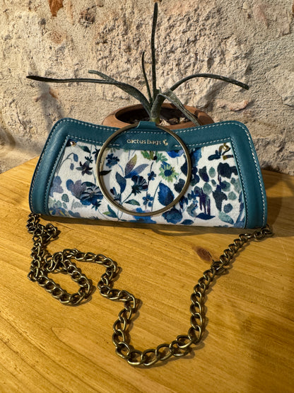 CANNELLA CLUTCH in velluto